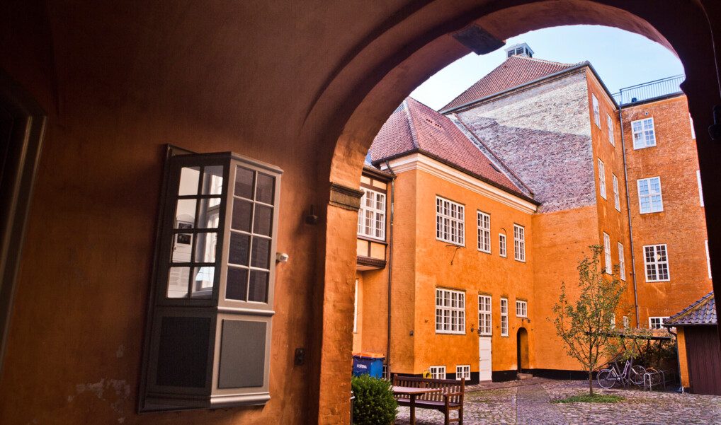 Bispegårdens indre gårdrum
