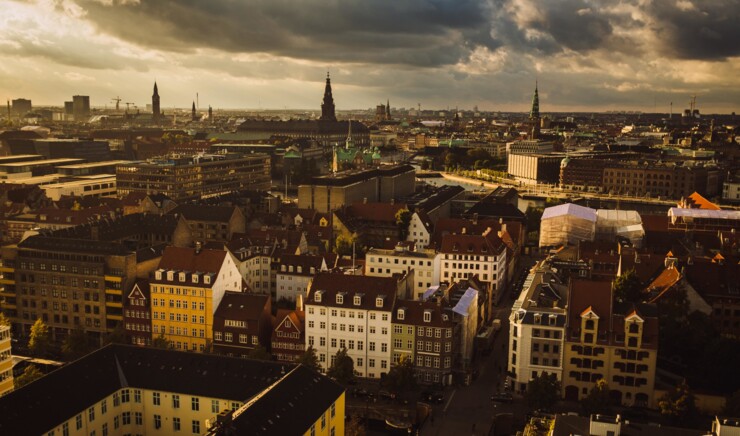 københavn set fra vor frelsers tårn