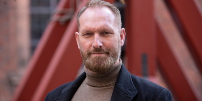 Kristian Danholm portræt - halvnær - fra Vartov