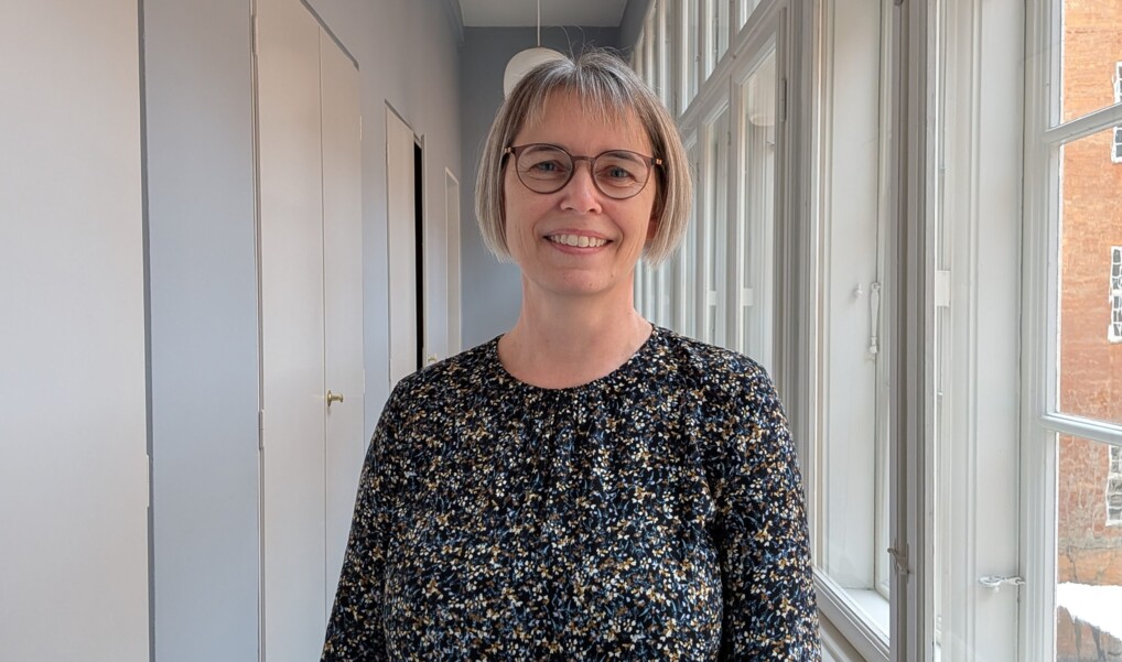 Elsebeth Knudsen fotograferet i Bispegårdens svalegan