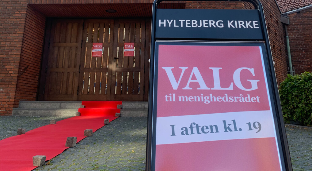 stemingsbillede fra menighedsrådsvalg i hyltebjerg